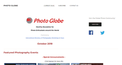 Desktop Screenshot of photo-globe.com